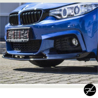 2x Kühlergrill Schwarz Glanz Doppelsteg passend für BMW 4er F32 F33 F36 auch  M4 + M Bj. 13-17