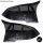 Set of mirror caps, exterior mirror caps, set in high-gloss black, suitable for BMW F20 F21 F22 F23 F30 F31 F87