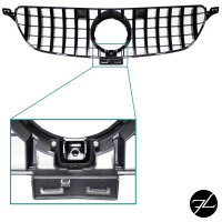 Kühlergrill Chrom passt für Mercedes GLE (ML) W166 Baujahr 2015-2018 Umrüstung auf Panamericana GT