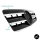 Gitter Grill Kühlergrill Schwarz Glanz Chrom für Mercedes CLK W208 C208 A208 ab 97-03