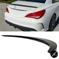 Kofferraumspoiler Heckspoiler Spoiler Schwarz Matt passend für Mercedes CLA C117 auch A45 AMG