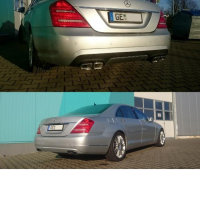 Mercedes S-Klasse W221 Stoßstange Hinten 05-13 SET...