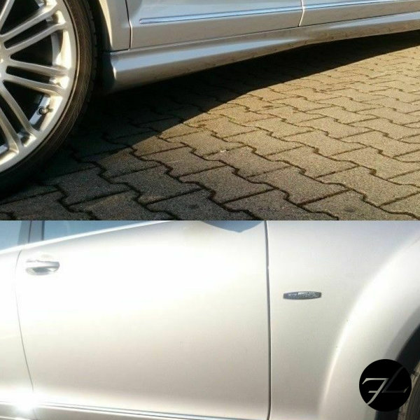 Seitenschweller Set Lange Version aus ABS passend für Mercedes W221 + Zubehör für S65 AMG