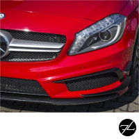 für Mercedes A-Klasse W176 Spoiler Flaps Flips +Zubehör für A45 AMG Aero Edition 1