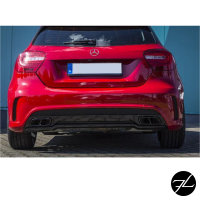 für Mercedes W176 Heckdiffusor Heckschürze +Zubehör für A45 AMG Aero Edition 1