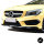 Sport Kühlergrill Schwarz Silber Wabendesign passt für Mercedes CLA W117 außer AMG 45 Bj 14-16