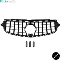 Kühlergrill Schwarz passt für Mercedes E-Klasse W212 S212 ab 2013-216 auf Sport-Panamericana GT