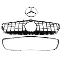 Sport Kühlergrill Schwarz passt für Mercedes...