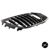 Kühlergrill Schwarz glanz für Mercedes Vito W447 + Kamera 14-19 auf Sport Panamericana GT