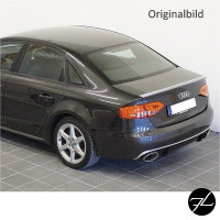 Heckdiffusor Schwarz Glanz passt für Audi A4 B8 ab 07-11 kein RS4