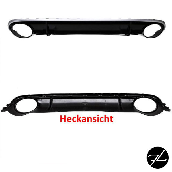 Set Diffusor Stoßstange  +Auspuffblende nicht für RS4 Modelle passend für Audi A4 B8 8K bj.07-11