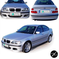 FACELIFT Set  Rot Wei&szlig; R&uuml;ckleuchten +Blinker Seite +Front 01-05 passt f&uuml;r BMW 3er E46 Limousine