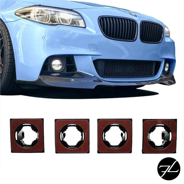 4x PDC Halter vorne für Einparkhilfe passt für BMW F10 F11 M-Paket Frontstoßstange 10-18