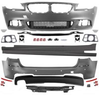 Sport Bodykit Komplett Vorne Schweller Hinten 13-17 passend für BMW 5er F11 Touring Serie & M-Paket