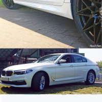 Sport Bodykit Stoßstange Vorne Seite Hinten passt für BMW 5er G30 auch M-Paket 17- +ABE