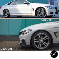 Spoiler + Doppelsteg K&uuml;hlergrill Schwarz passt f&uuml;r BMW F32 F33 F36 M-Paket ABE*
