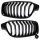 Kühlergrill Grill SET Schwarz Glanz Sport-Performance passend für BMW 3er F30 F31 11-18