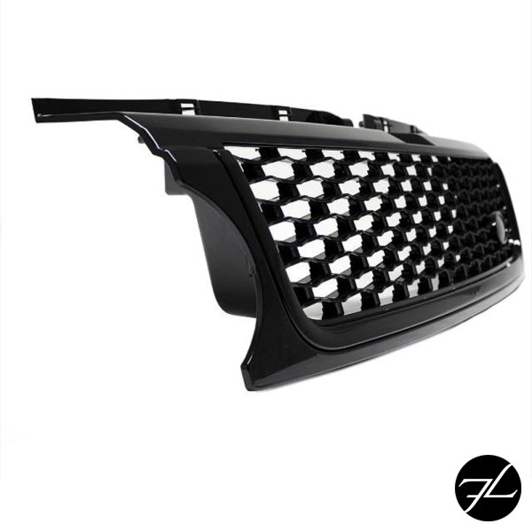 Range Rover Sport L320 Kühlergrill Frontgrill schwarz glänzend Bj 10-13