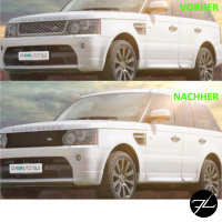 Range Rover Sport L320 Kühlergrill Frontgrill schwarz glänzend Bj 10-13