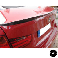 Sport-Performance Heckspoiler Koferraumspoiler Schwarz Glanz lackiert passt für BMW 3er F30 Limousine+ABE