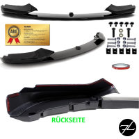 LACKIERT Schwarz glanz Front Spoiler Lippe...