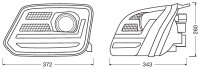 LEDriving® XENARC® Scheinwerfer passend für VW Amarok als Halogenersatz