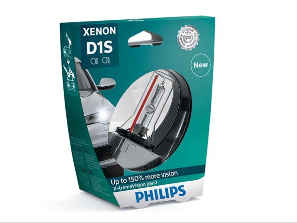 D1S 35W PK32d-2 X-treme Vision +150% Xenon 1st. Philips