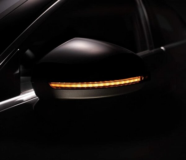 LEDRiving® Dynamische LED Spiegelblinker Audi A4 B9, Audi A5 F5 - Black Edition