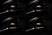 LEDRiving® Dynamische LED Spiegelblinker Audi A4 B9, Audi A5 F5 - Black Edition