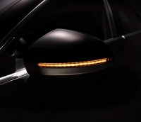 LEDRiving® Dynamische LED Spiegelblinker passend für Audi A4 S4 RS4 B9, Audi A5 S5 RS5 F5 - Black Edition