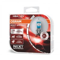 HB4 12V 51W P22d NIGHT BREAKER® LASER Next Generation +150% 2 St. Osram