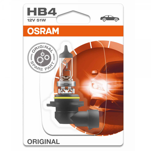 HB4 12V 51W P22d 1st. Blister Osram Original 9006-01B