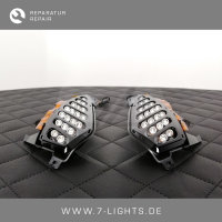 Reparatur - Ferrari California - gebrochene LED-Blinker-Optiken - Defekt 1 Scheinwerfer