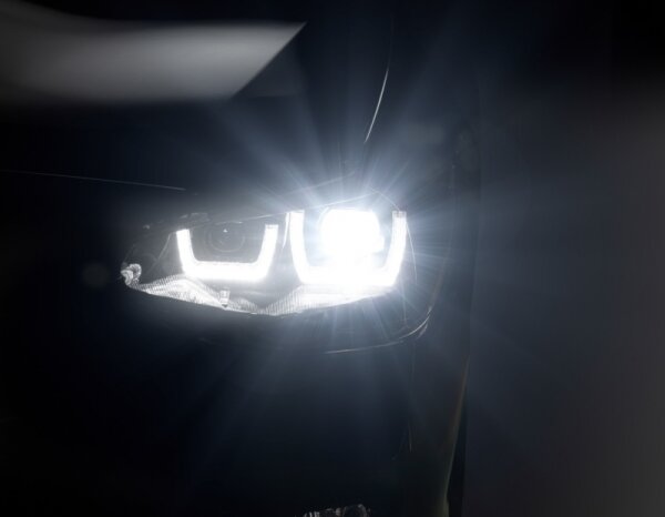LEDriving® Voll-LED Scheinwerfer für den BMW 1er F20/F21 - BLACK EDITION OSRAM