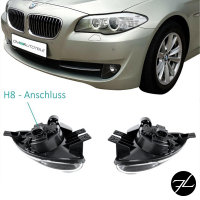Nebelscheinwerfer SET Rechts & Links Klarglas passt für BMW 5er F10 F11 Serien Stoßstange ab 2010-2013