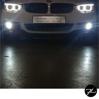 Set LED Nebelscheinwerfer Smoke Schwarz passt für BMW 1er F20 F21 LCI 3er F30 F31 4er F32 F33 F36 4er GT F34