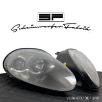 Headlight Painting - Maserati 4200 Coupé Spyder