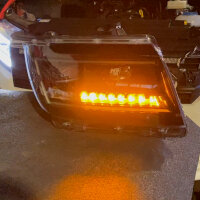 Scheinwerfer-Umbau - Dynamischer LED Blinker RGBW - passt für VW Crafter - MAN TGE