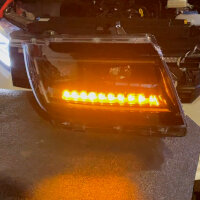 Scheinwerfer-Umbau - Dynamischer LED Blinker RGBW - passt für VW Crafter - MAN TGE