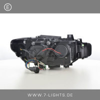 Scheinwerfer passend f&uuml;r BMW F30 F31 11-15 schwarz Xenon-Optik mit Tagfahrlicht