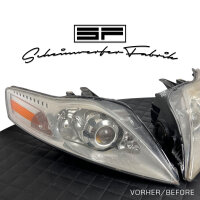 Headlight Painting - Ford Mondeo MK4 BA7 Matte Black