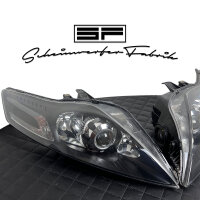 Headlight Painting - Ford Mondeo MK4 BA7 Matte Black