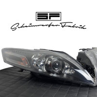 Headlight Painting - Ford Mondeo MK4 BA7 Matte Black