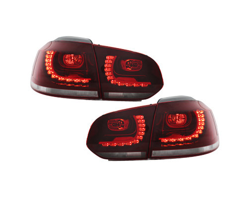 LED Rückleuchten passend für VW Golf 6 VI 08-13 rot/klar, 319,90 €