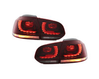 LED Rückleuchten passend für VW Golf 6 VI 08-13 rot/klar