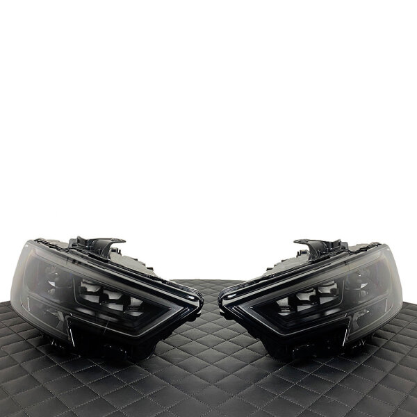 Scheinwerfer-Lackierung - Audi A3 S3 RS3 8V FL - LED Schwarz Matt