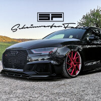 Scheinwerfer-Lackierung - Audi A3 S3 RS3 8V FL - LED Schwarz Matt