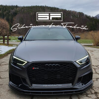 Scheinwerfer-Lackierung - Audi A3 S3 RS3 8V FL - LED Schwarz Matt