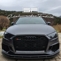 Scheinwerfer-Lackierung - Audi A3 S3 RS3 8V FL - LED Schwarz Matt