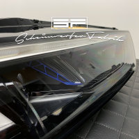 Scheinwerfer-Lackierung - Audi R8 4S - LED Laser - GT LeMans - Schwarz Farbe Schwarz Glanz